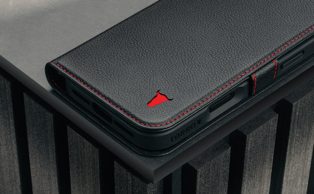 Cover in pelle per iPhone 17 Pro Max (con ricarica MagSafe) Feature Focus