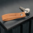 Tan Leather Keyring