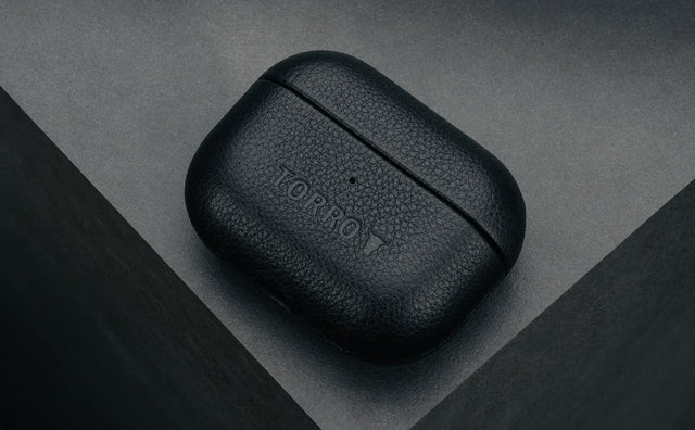Custodia in pelle per Apple AirPods Pro 3 (3a generazione) Feature Focus