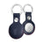 Portachiavi in Pelle per AirTag - Blu Navy