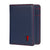 Portafoglio in Pelle Sottile (con Protezione RFID) - Blu Navy