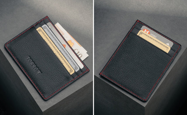 Portacarte di Credito in Pelle Feature Focus