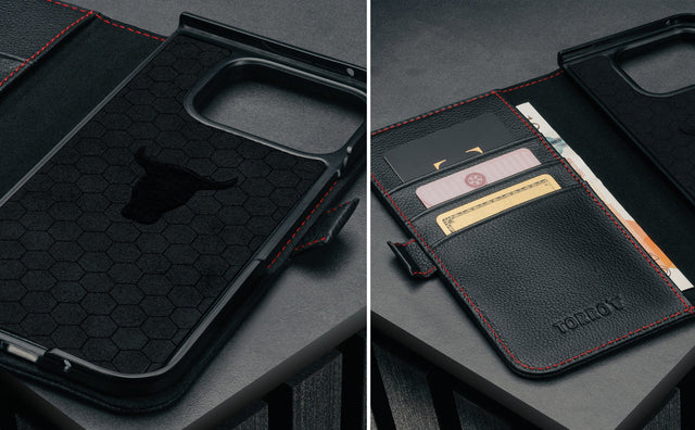 Cover in Pelle per Google Pixel 10 Pro Fold Feature Focus