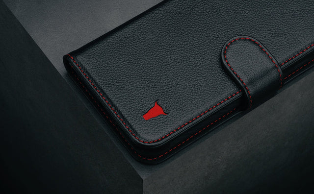 Cover in Pelle per Google Pixel 9 Pro XL (con funzione supporto) Feature Focus