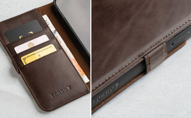 Cover in Pelle per iPhone 14 Pro Max (MagSafe) Feature Focus