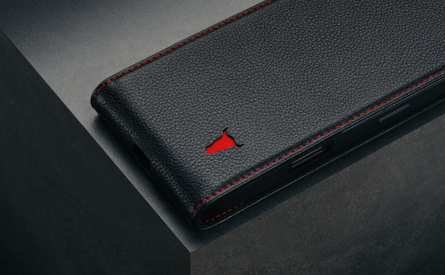 Cover a Libro in Pelle per iPhone 16 Pro (MagSafe) Feature Focus