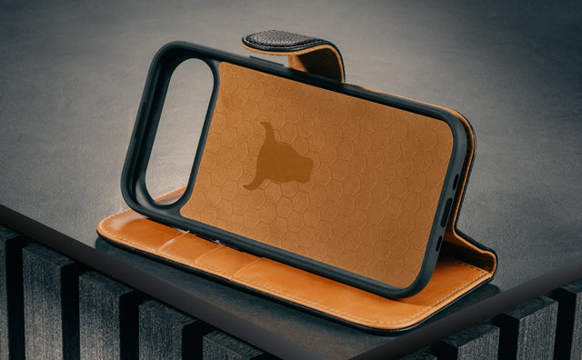 Cover in pelle per iPhone Air (con cover rimovibile e compatibile con MagSafe) Feature Focus