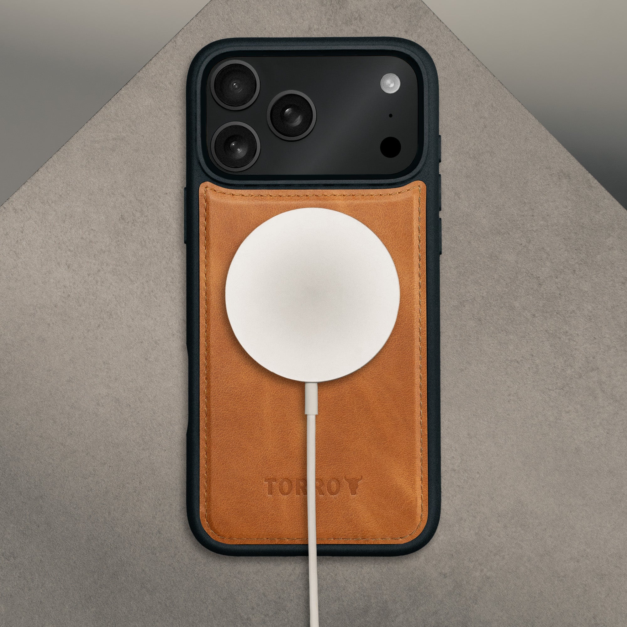 Custodia Antiurto Con Anello Per IPhone 17 Pro Max – Hard Ring Nera
