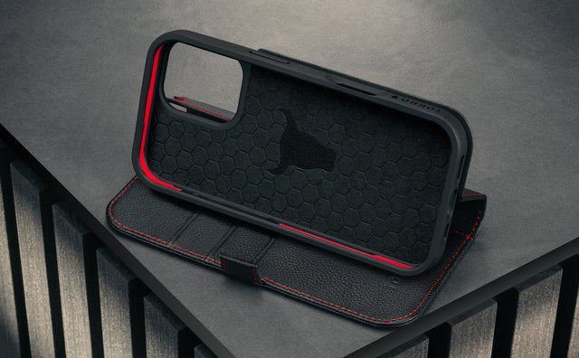 Cover in pelle per iPhone 17 (con ricarica MagSafe) Feature Focus