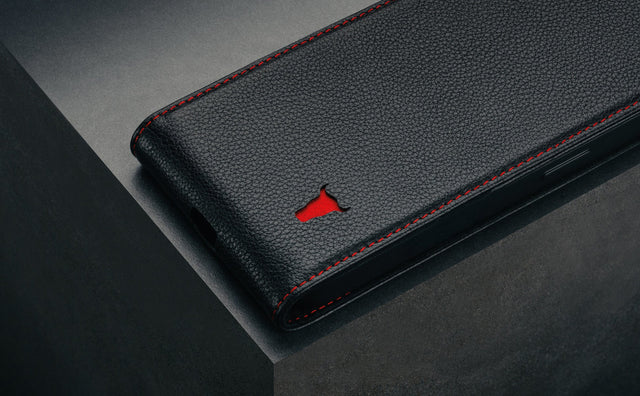 Cover a Libro in Pelle per iPhone 17e / 16e Feature Focus