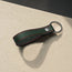 Green Leather (with Red Stitching) Keyring