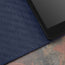 Microfibre lining in the Navy Blue Leather Case for Kindle Paperwhite