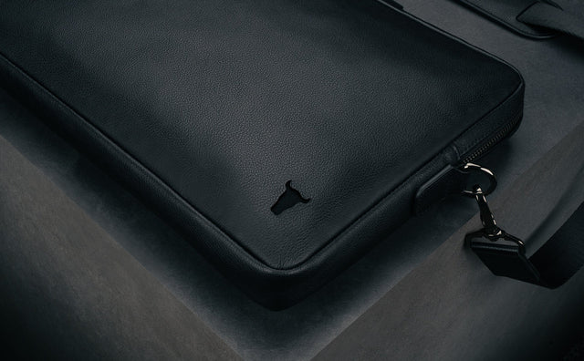 Borsa PC Portatile in Pelle Sottile Feature Focus
