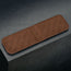 Microfibre lining of the Dark Brown Leather Money Clip