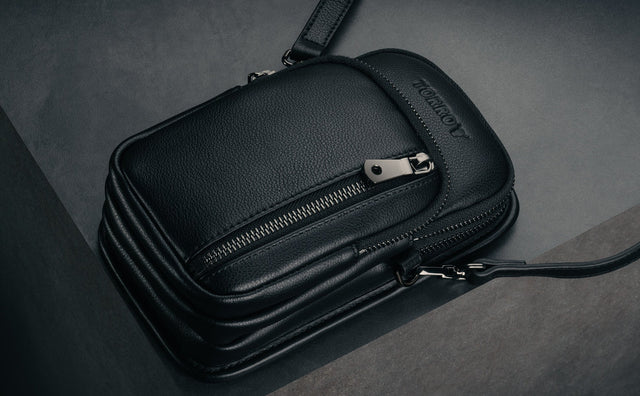 Borsa Tracolla in Pelle per Telefono Feature Focus