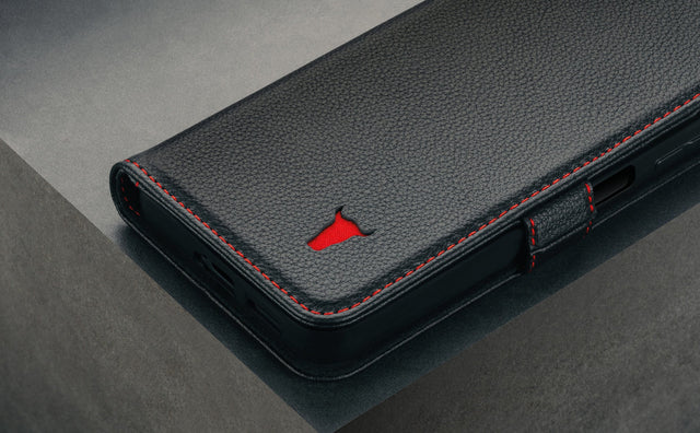 Cover in Pelle per Galaxy A17 (con funzione di supporto) Feature Focus