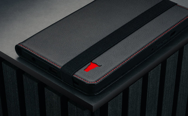 Cover in Pelle per Galaxy Tab A9 Feature Focus