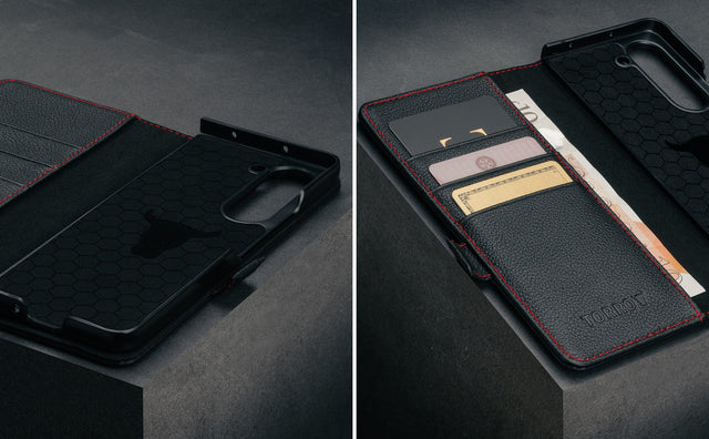 Cover in Pelle per Galaxy Z Fold6 Feature Focus