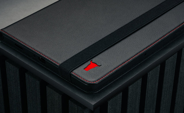 Cover in Pelle per Galaxy Tab A9+ Feature Focus