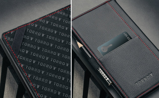 Porta Scorecard Golf in Pelle Feature Focus