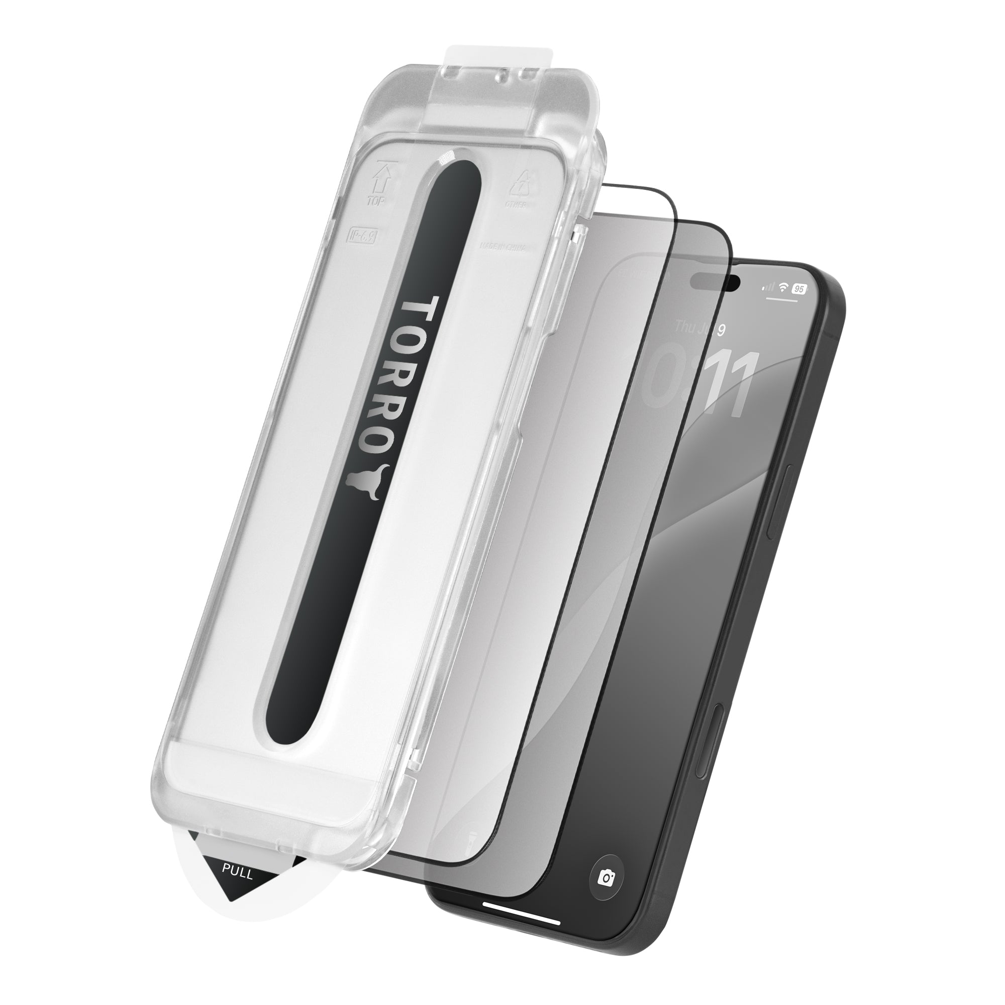 Vetro Temperato TORRO per iPhone 16 Pro Max e iPhone 17 Pro Max (Pack da 2)