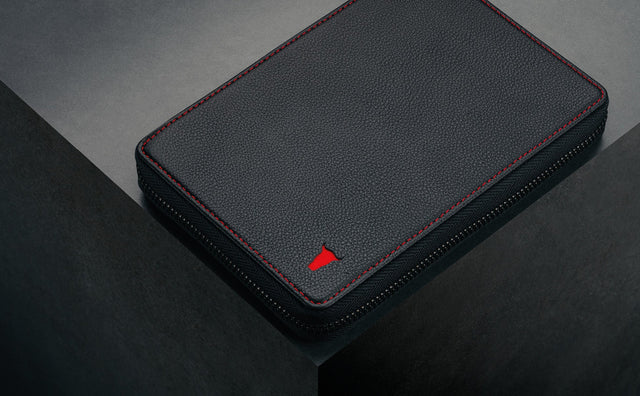 Portafoglio da Viaggio in Pelle Feature Focus