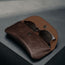 Dark Brown Leather Sunglasses Case