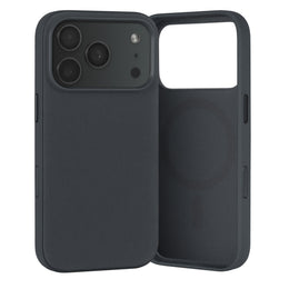 Black Woven Fabric Bumper Case for iPhone 17 Pro Max