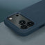 Camera lip on the Blue Woven Fabric Bumper Case for iPhone 17 Pro Max