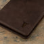 Dark Brown Golf Scorecard Holder and Yardage Book Cover